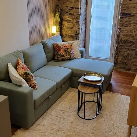 Ferienhaus La Chessetta Casa De Piedra Con Diseno Santiago de Compostela